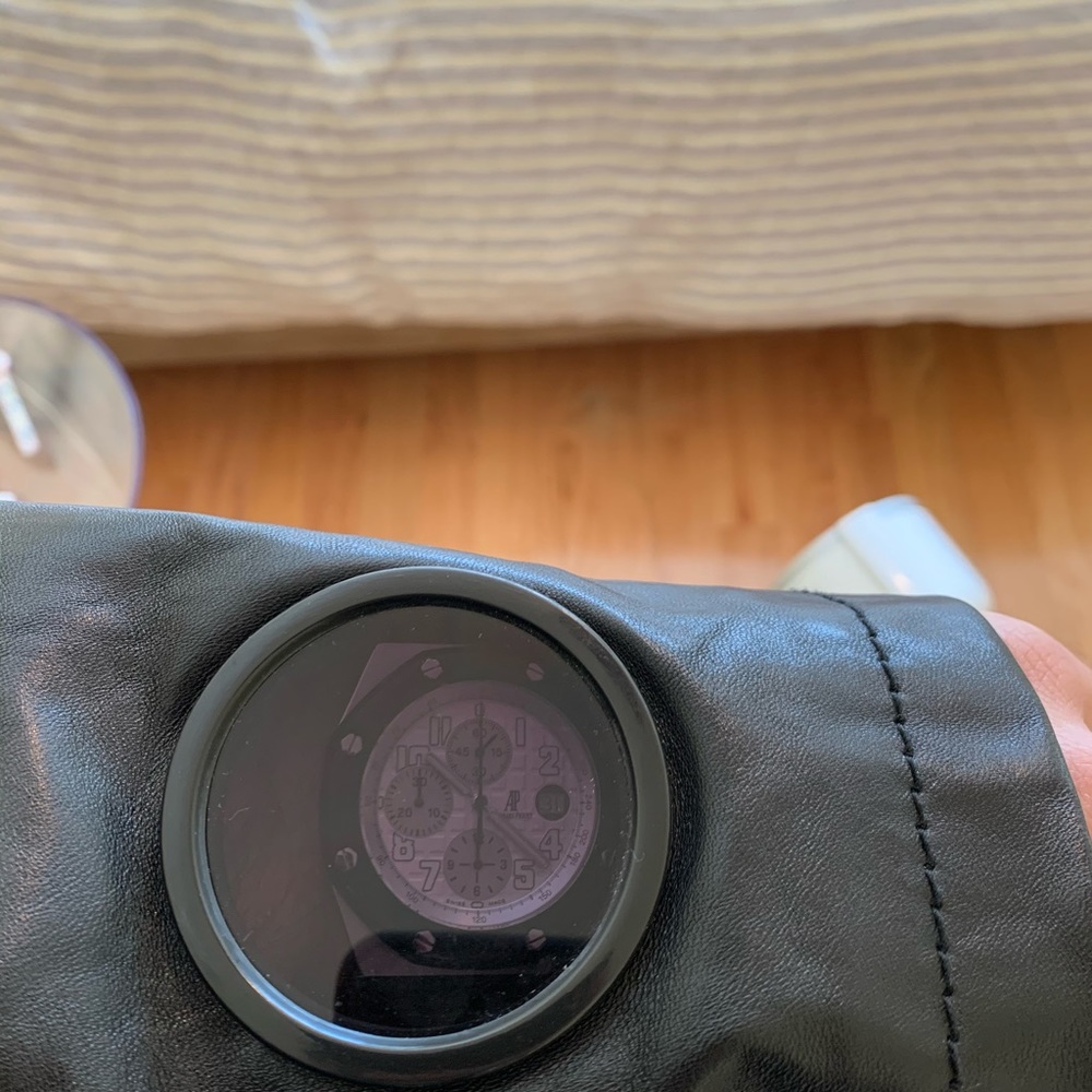 CP Company leather jacket - cafe racer style